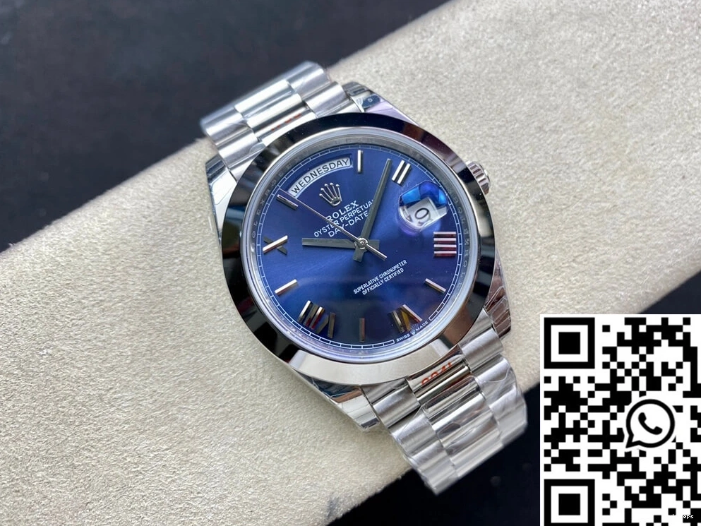 Steel Factory Day Stainless Rolex Date M228206-0015 EW 1111